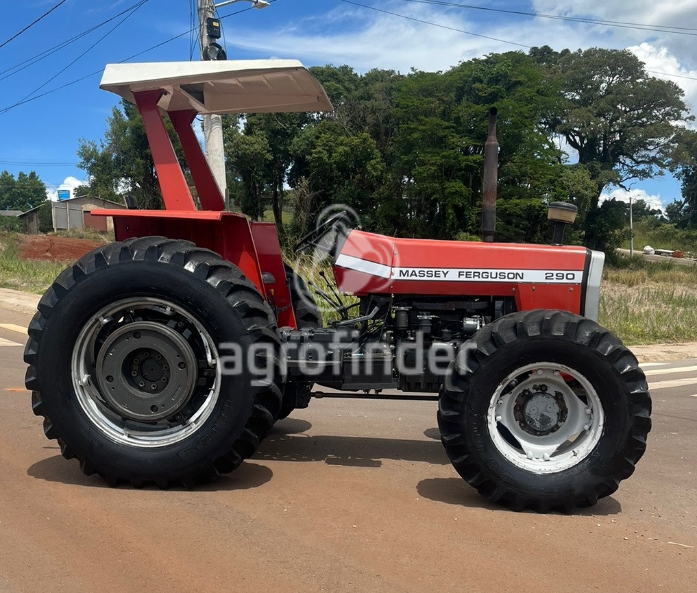 Trator Massey Ferguson 290 Ano 1988 Agrofinder 4500